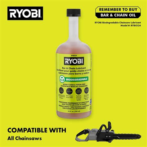 What Oil to use in Ryobi Chainsaw